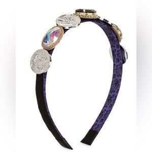 Disney Parks Haunted Mansion Rhinestone Coin Headband